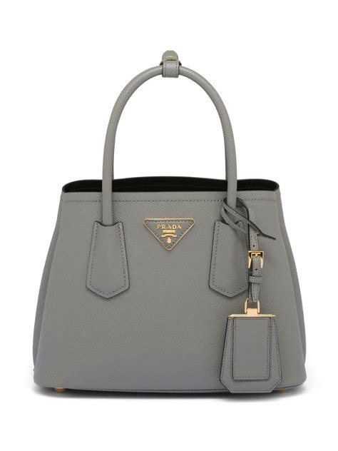 prada double saffiano leather tote bag